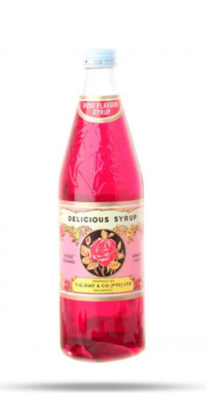 Kiat Rose Brand Rose Syrup 750ml