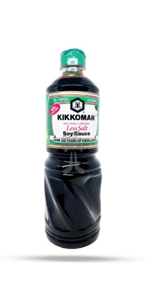 Kikkoman Less Salt Soy Sauce 1lt