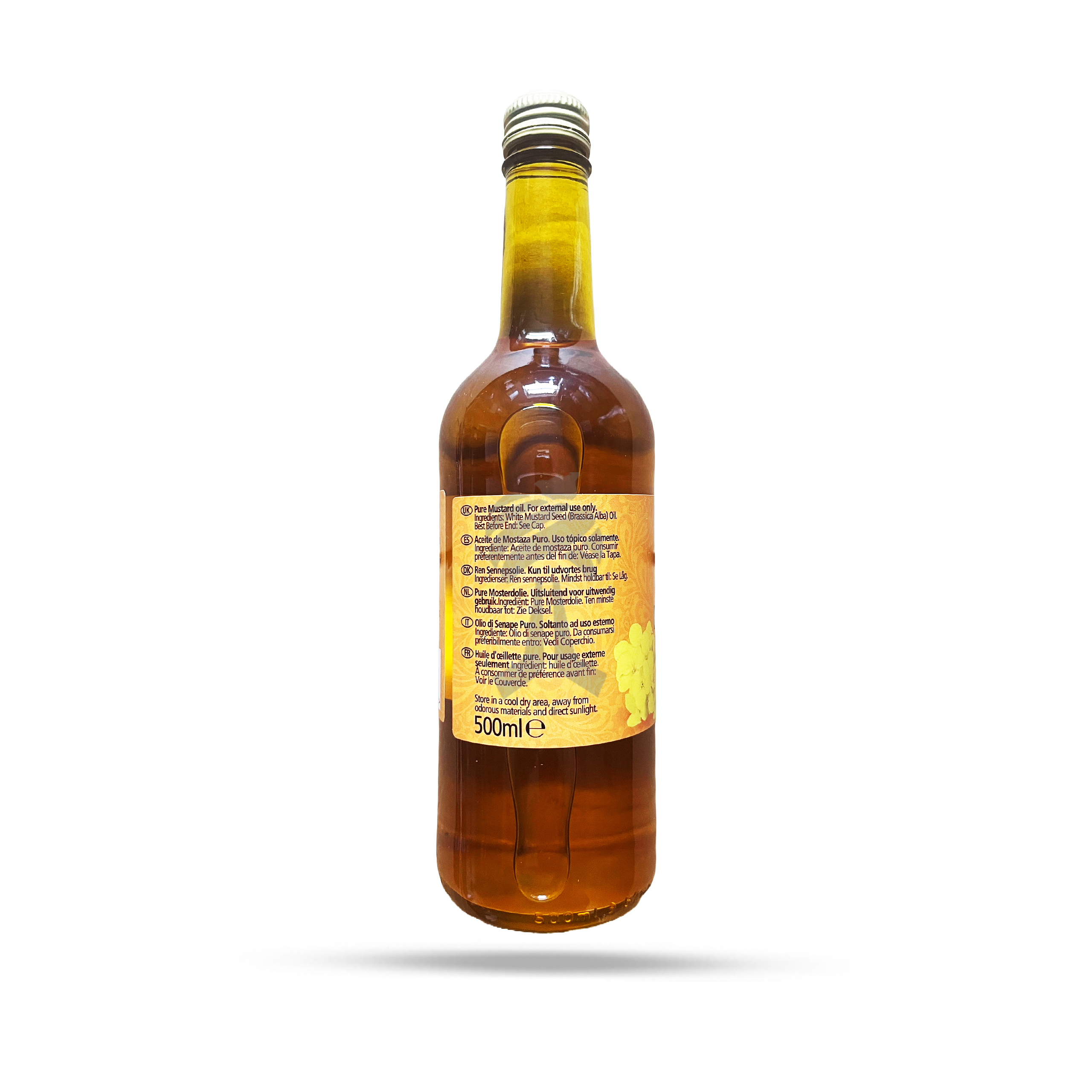 KTC Pure Mustard Oil External Use Only 500ml - Image 2