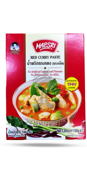 Maesri Red Curry Paste 100g