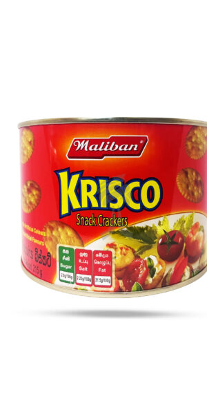 Maliban Krisco Snack Crackers 215g
