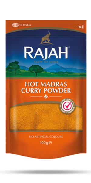 Rajah Madras Curry Powder Hot 100g