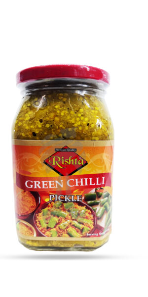Rishta Green Chilli Pickle 400g