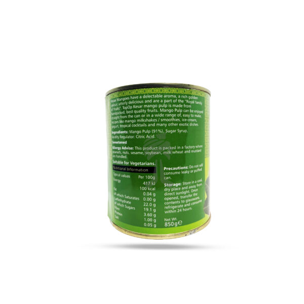 Top-op Mango Kesar Pulp 850g - Image 2