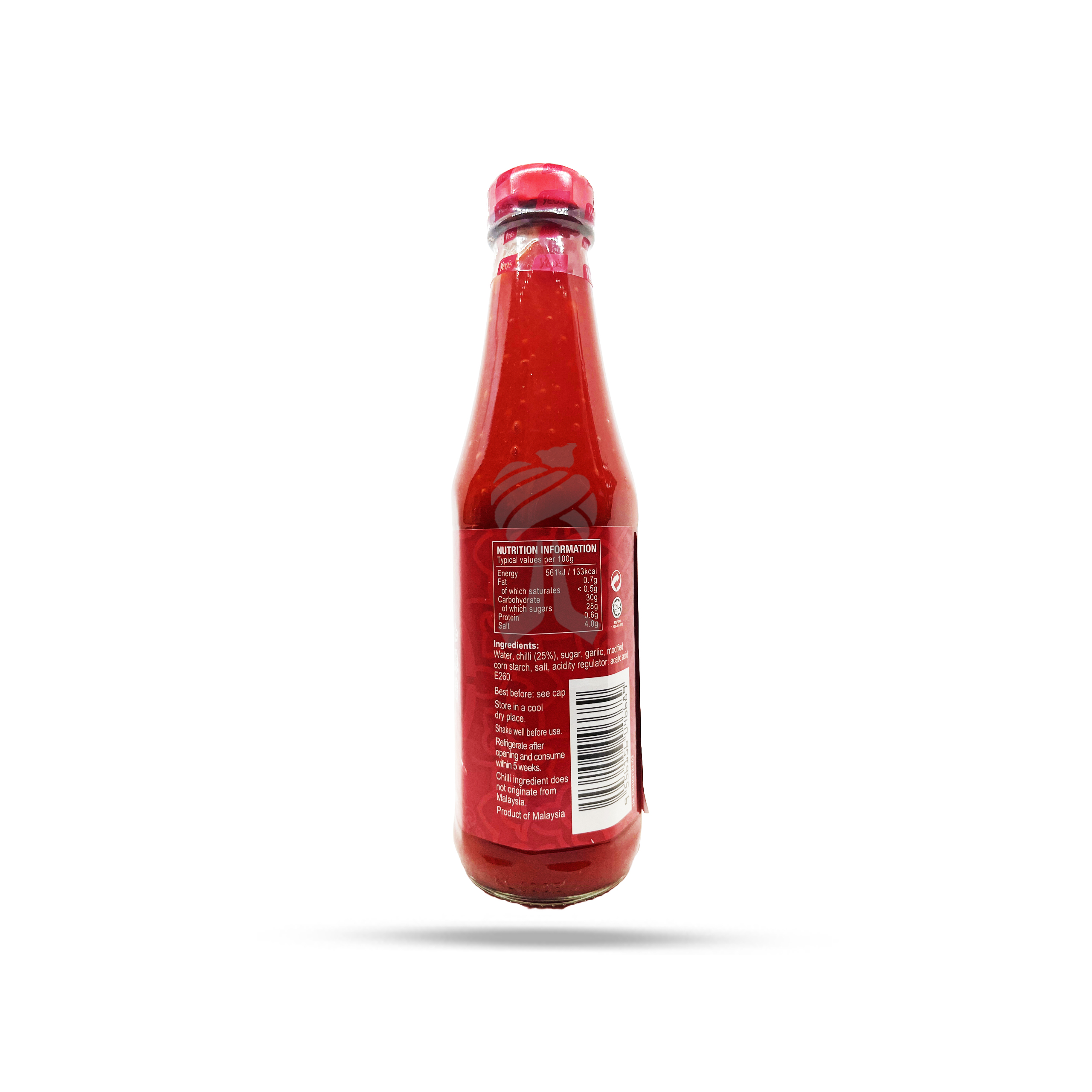 Yeo's Hot Chilli Sauce 345g - Image 2