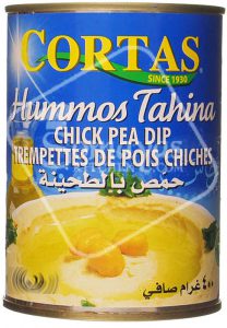 Cortas Hummos Tahina Tin 185g-0