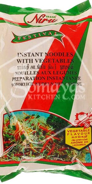 Niru Vegetable Flavour Instant Noodles With Vegetable (300g)-0