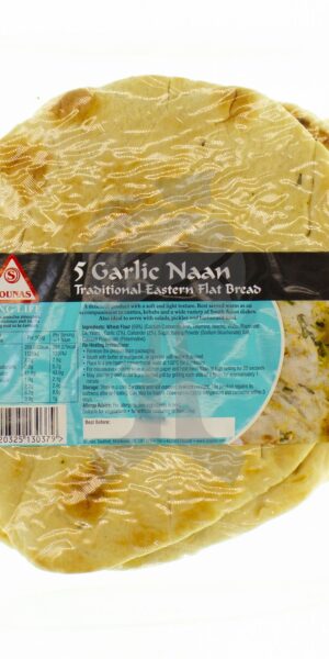 Sounas Garlic Naan Bread-0