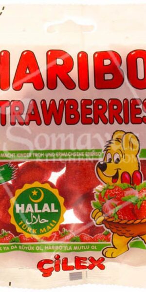 Haribo Strawberry Jelly 80g-0