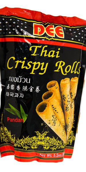 Dee Thai Crispy Rolls Pandan Flavour 150g