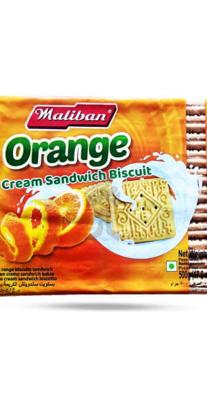 Maliban Orange Cream Biscuits 500g