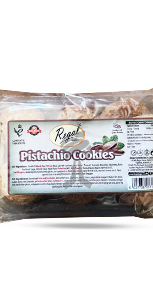 Regal Pistachio Cookies Egg Free 18 Pieces