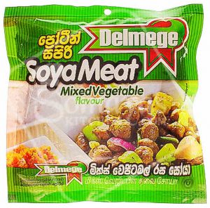 Delmege Soya Meat Mixed Vegetable Flavour 90g-0