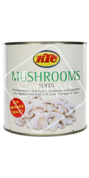 KTC Mushrooms Sliced In Salted Water 2.55kg-0