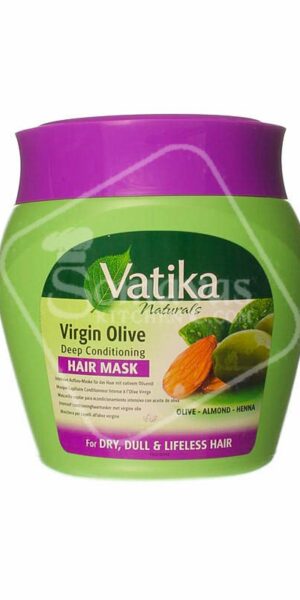Dabur Vatika Natural Virgin Olive Deep Conditiong Hair Mask 500g-0