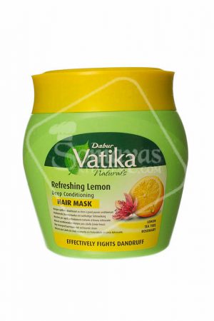 Dabur Vatika Natural Lemon Deep Conditioning Hair Mask 500g-0