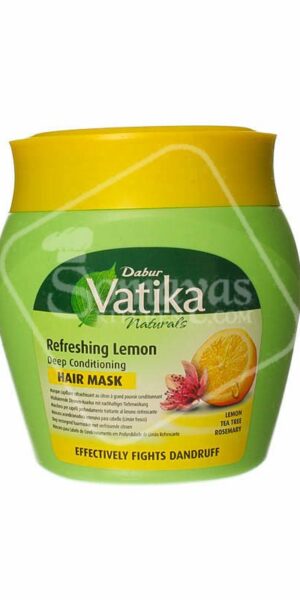 Dabur Vatika Natural Lemon Deep Conditioning Hair Mask 500g-0