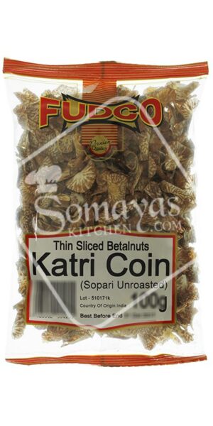 Fudco Sopari Katri Coin Un Roasted 100g-0