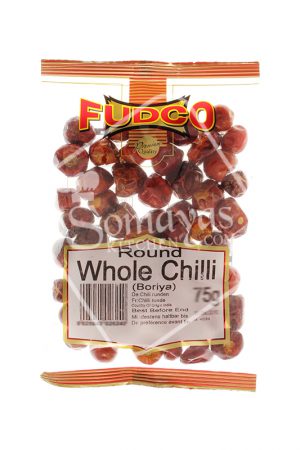 Fudco Round Chilli Whole 75g-0