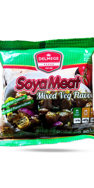 Delmege Soya Meat Mixed Vegetable Flavour 90g