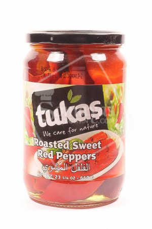 Tukas Roasted Sweet Red Peppers 680g-0