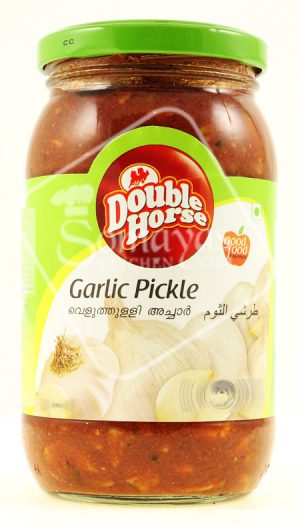 Double Horse Garlic Pickle 400g-0