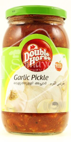 Double Horse Garlic Pickle 400g-0