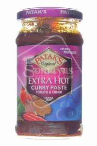 Patak's Hot Curry Spice Paste 283g-0