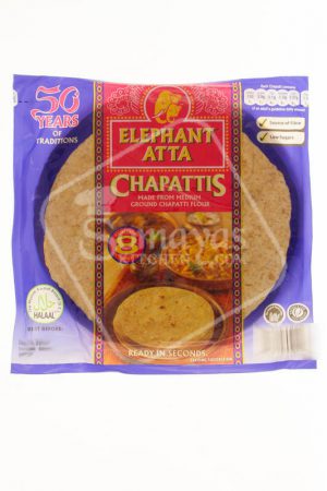 Elephant Atta Chapattis - 8 Chapattis 360g-0