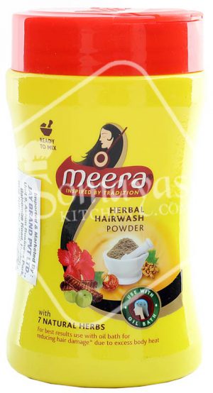 Meera Herbal Hairwash Powder 120g-0