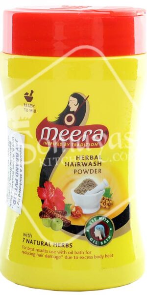 Meera Herbal Hairwash Powder 120g-0