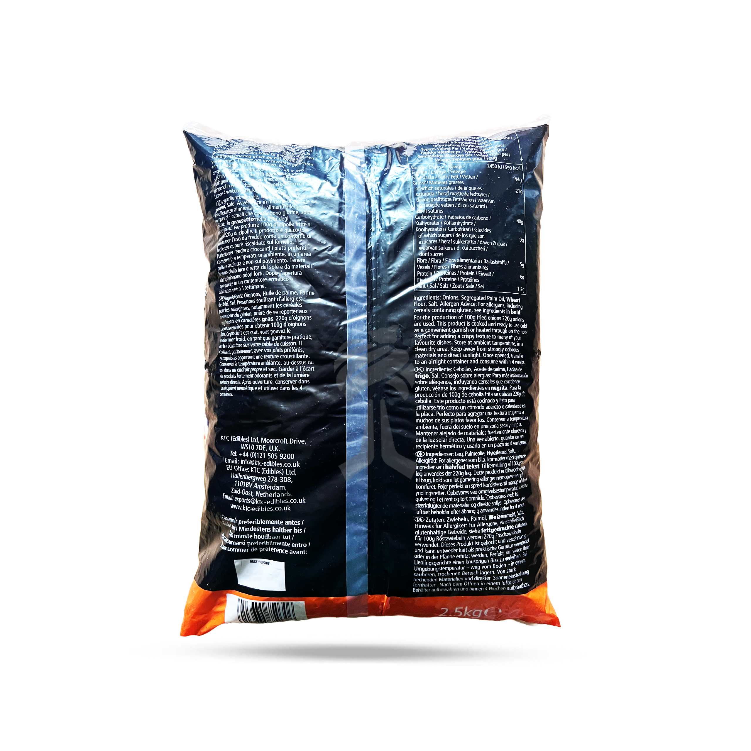 KTC Fried Onions Crispy 2.5kg - Image 2