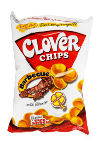 Leslie's Clover Chips Barbeque Flavour Corn Snack 145g