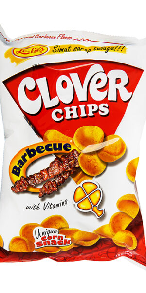 Leslie's Clover Chips Barbeque Flavour Corn Snack 145g