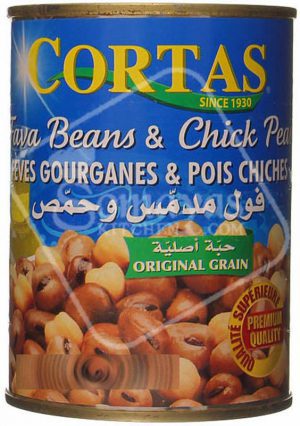 Cortas Fava Beans & Chick Peas 400g-0