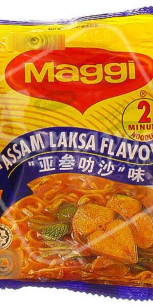Maggi Assam Laksa Flavour Noodles 78g-0