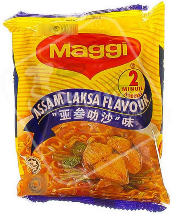 Maggi Assam Laksa Flavour Noodles 78g-0