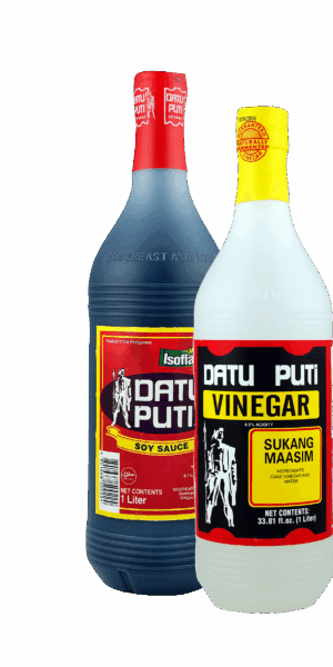 Datu Puti Vinegar & Soy Sauce Twin Pack
