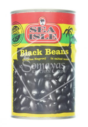 Sea Isle Black Beans In Tin 400g-0