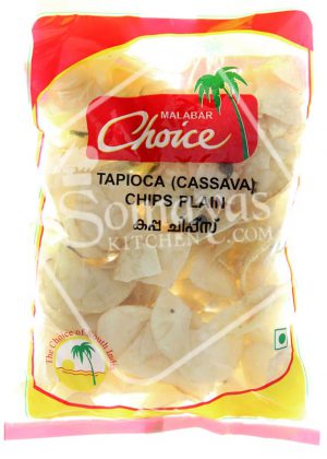 Malabar Choice Tapioca Cassava Chips Plain 135g-0