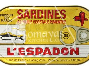 L'espadon Sardines In Spiced Vegetable Oil 125g-0