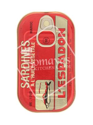 L'espadon Sardines In Vegetable Oil 125g-0