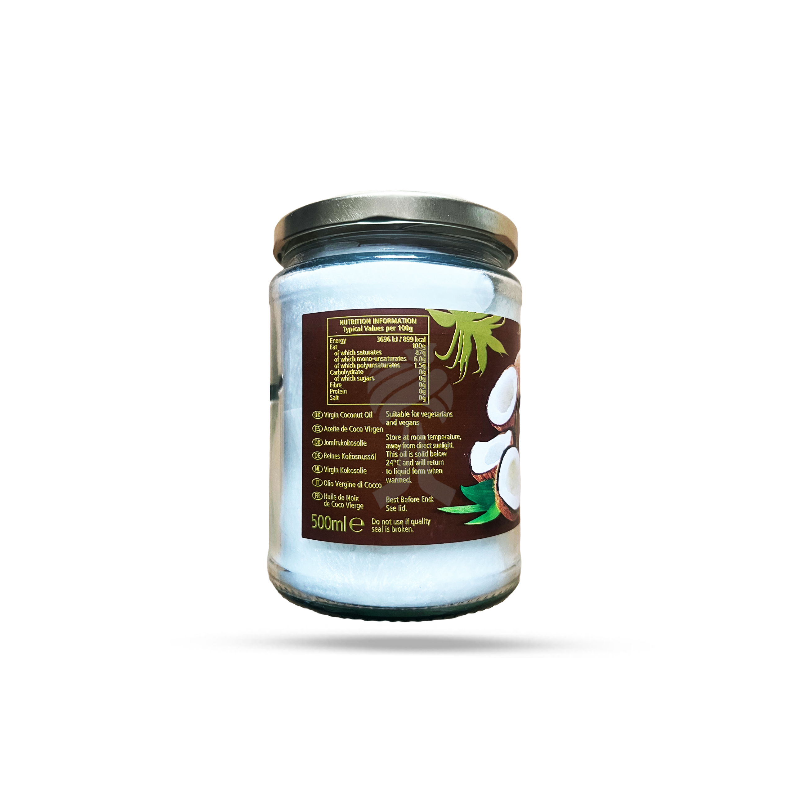 KTC Virgin Coconut Oil Pure & Natural 500ml - Image 2