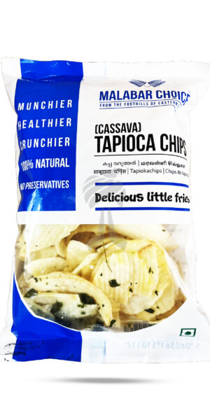 Malabar Choice Tapioca Cassava Chips Plain 135g