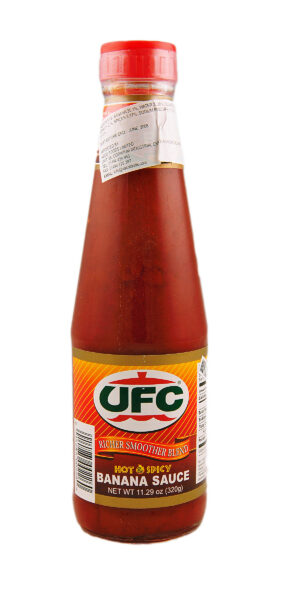 UFC Banana Sauce Hot & Spicy 320g