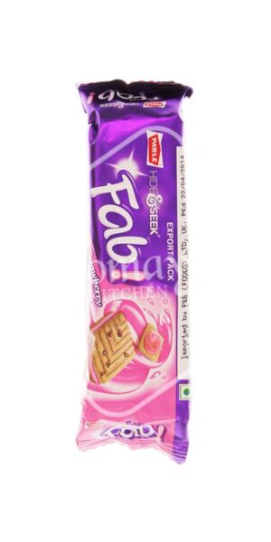 Parle Hide & Seek Strawberry Flavoured Cookies 112g-0