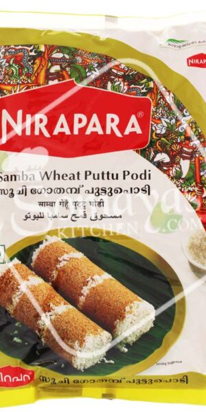 Nirapara Samba Wheat Puttu Podi (1kg)-0