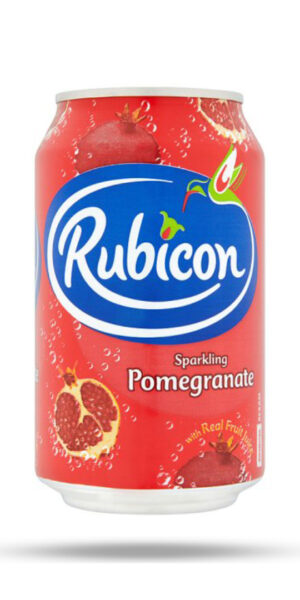 Rubicon Pomegranate Sparkling Fruit Juice Drink Can