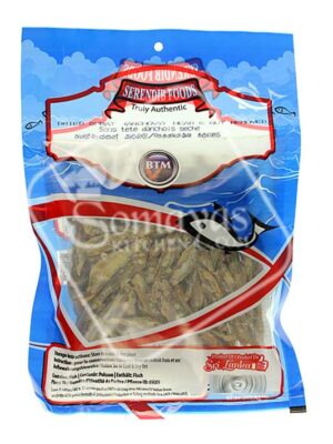 Serendib Foods Dried Anchovy Without Head (200g)-0