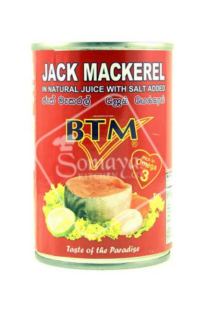 BTM Jack Mackerel In Natural Juice With Salt 425g-0